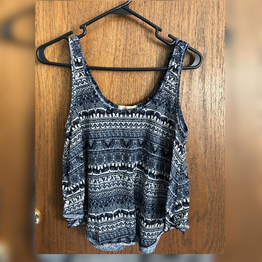 Elephant Flowy Top